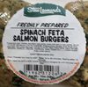 Spinach feta salmon burger - Product