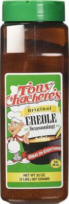 Calories in Tony Chachere'S Creole Foods Of Opelousas  Inc. Tony Chachere'S Creole Seasoning