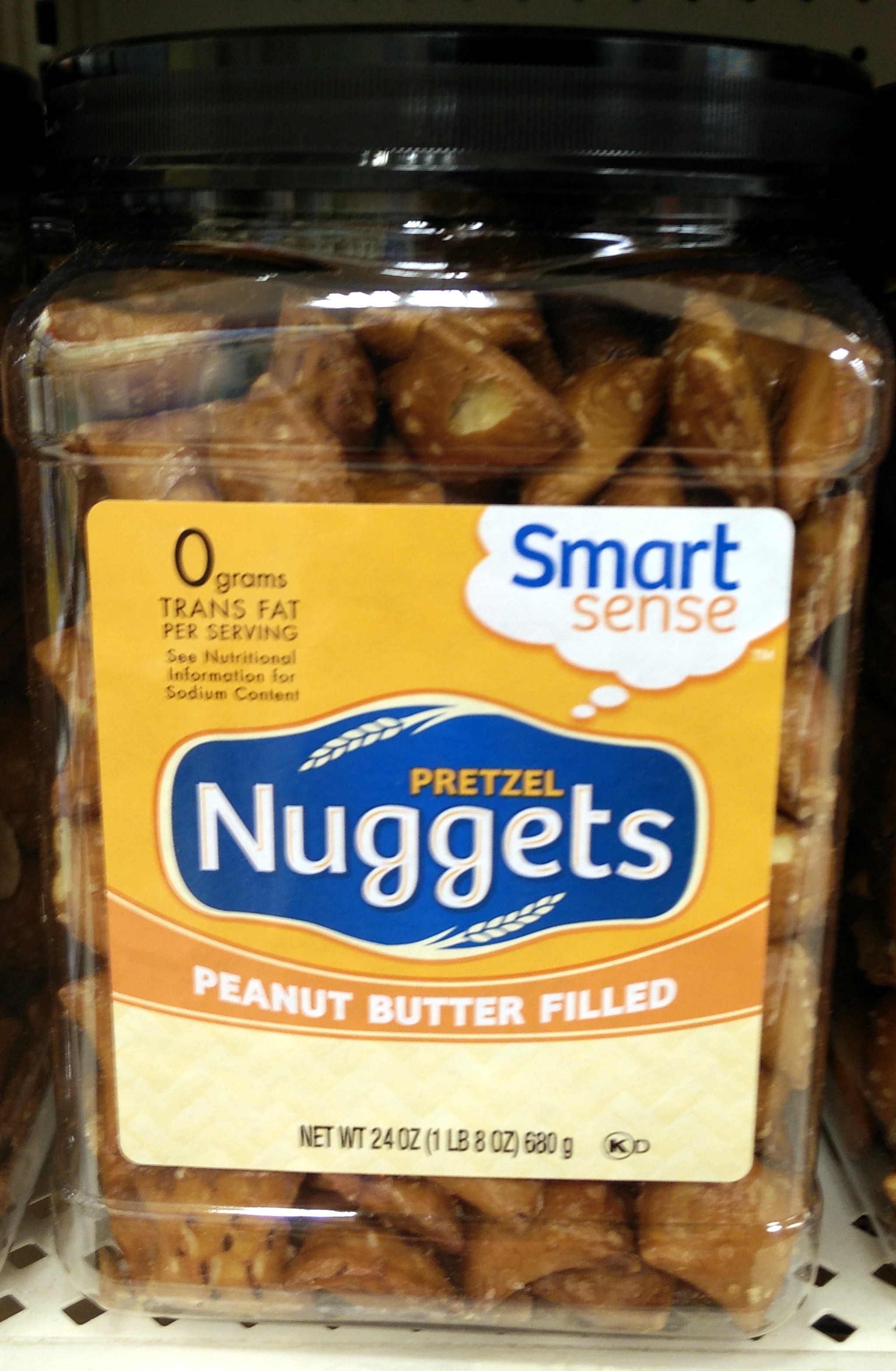 Smart sense, pretzel nuggets, peanut butter filled - Product