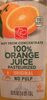 100% Orange juice - Product