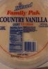 Country Vanilla Ice Cream - Producto
