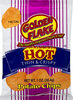 Flake hot thin & crispy potato chips - Product