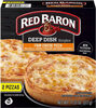 Deep dish singles four cheese pizza - Product