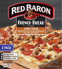 French bread three meat frozen pizza - Product