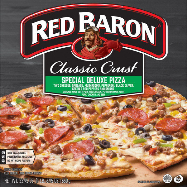 Classic special deluxe frozen pizza - Product