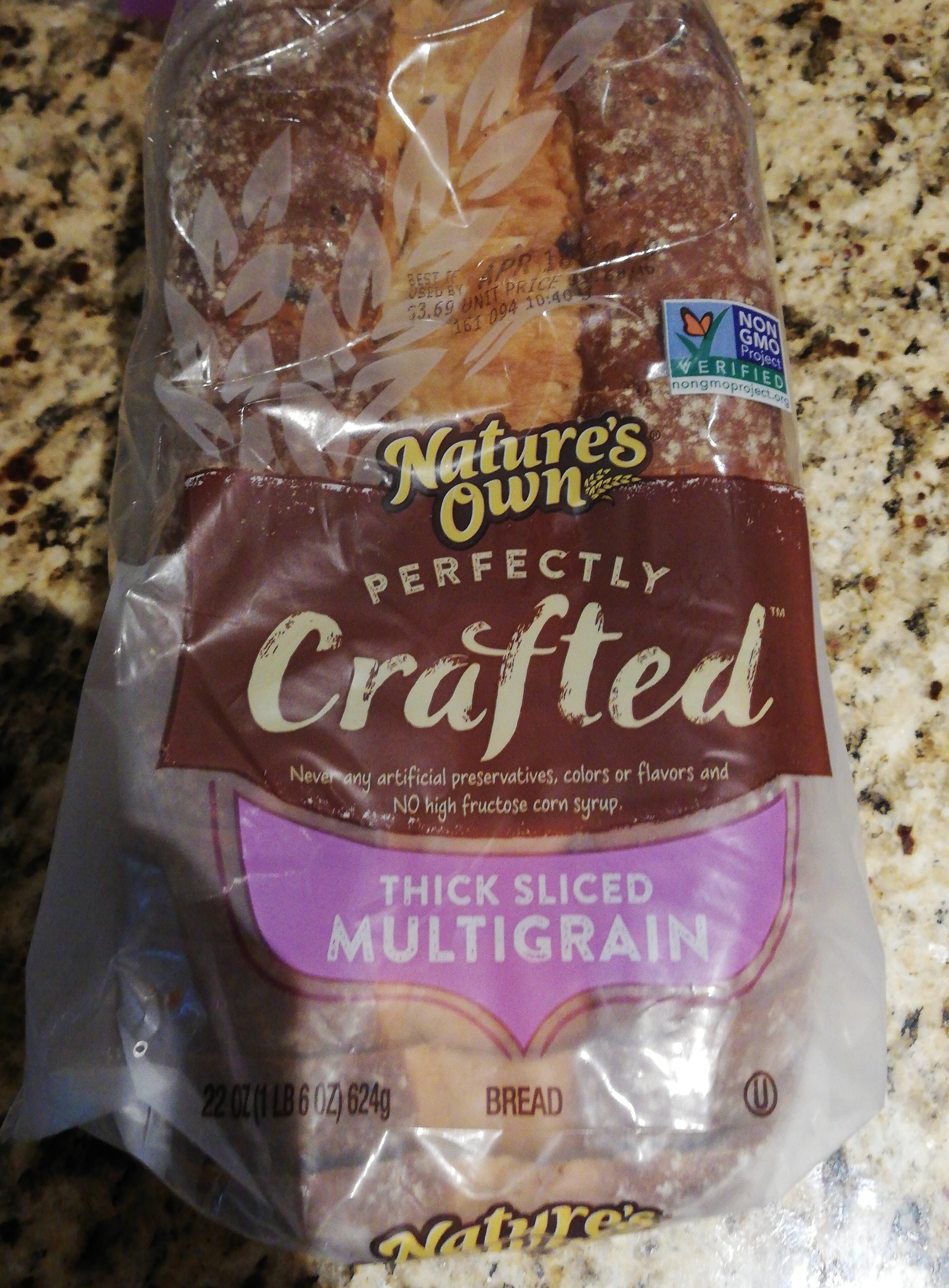 Thick sliced multigrain bread - Producto - en