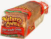 Nature's own whole grain bread -oz - Producto
