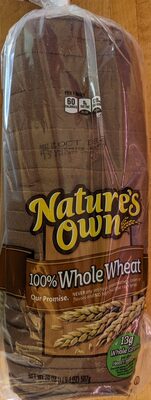 100% Whole Wheat Bread - Producto - en