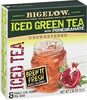Bigelow green tea with pomegranate iced tea count boxes - Product