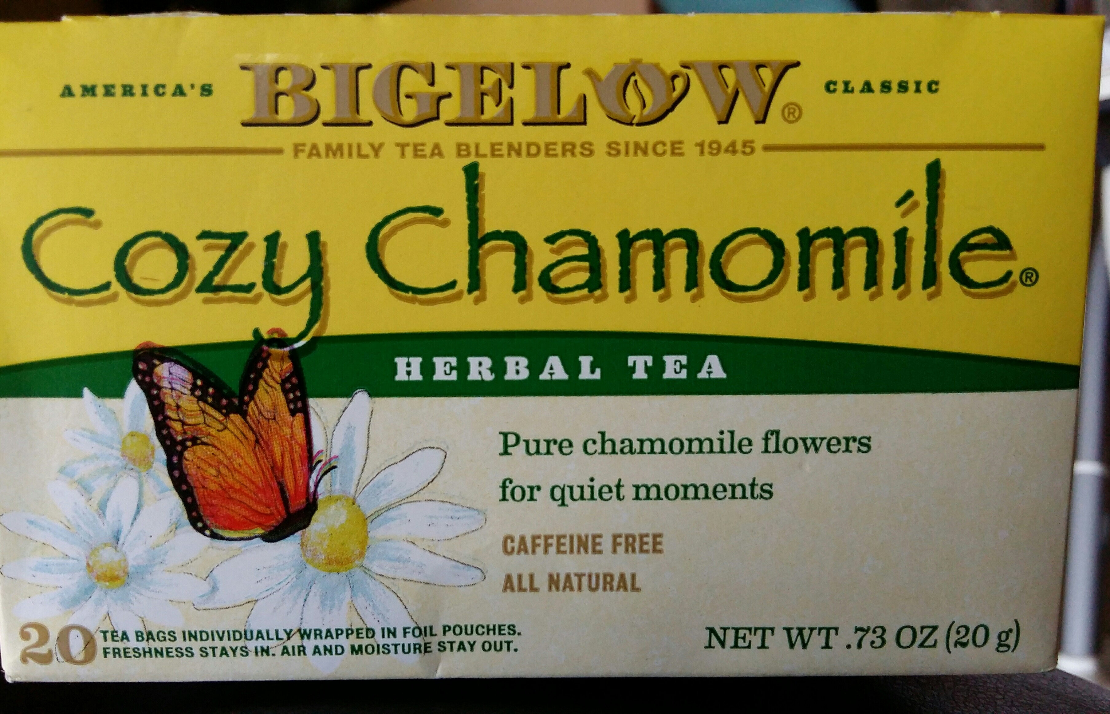 Cozy Chamomile herbal tea - Product