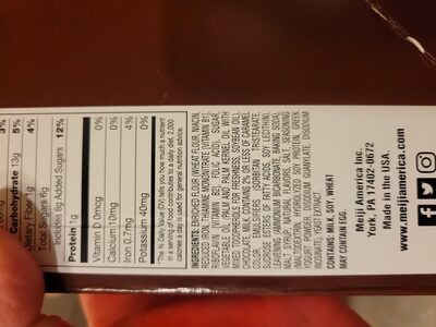 Hello Panda Chocolate Bag - Ingredients