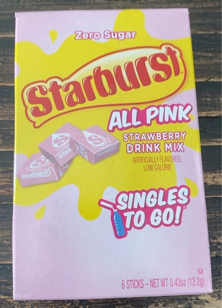Strawberry all pink drink mix - Produit - en