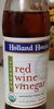 Organic red wine vinegar - Product
