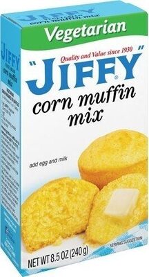 Vegetarian corn muffin mix box - Product