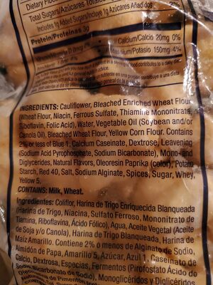 cauliflower - Ingredients