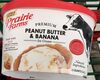 Premium peanut butter and banana ice cream - Product