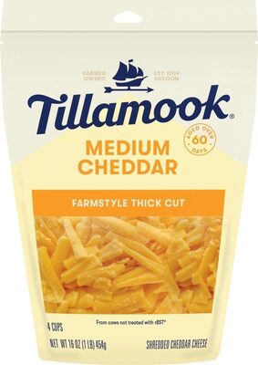 Medium Cheddar Shredded Cheese - Produkt - en