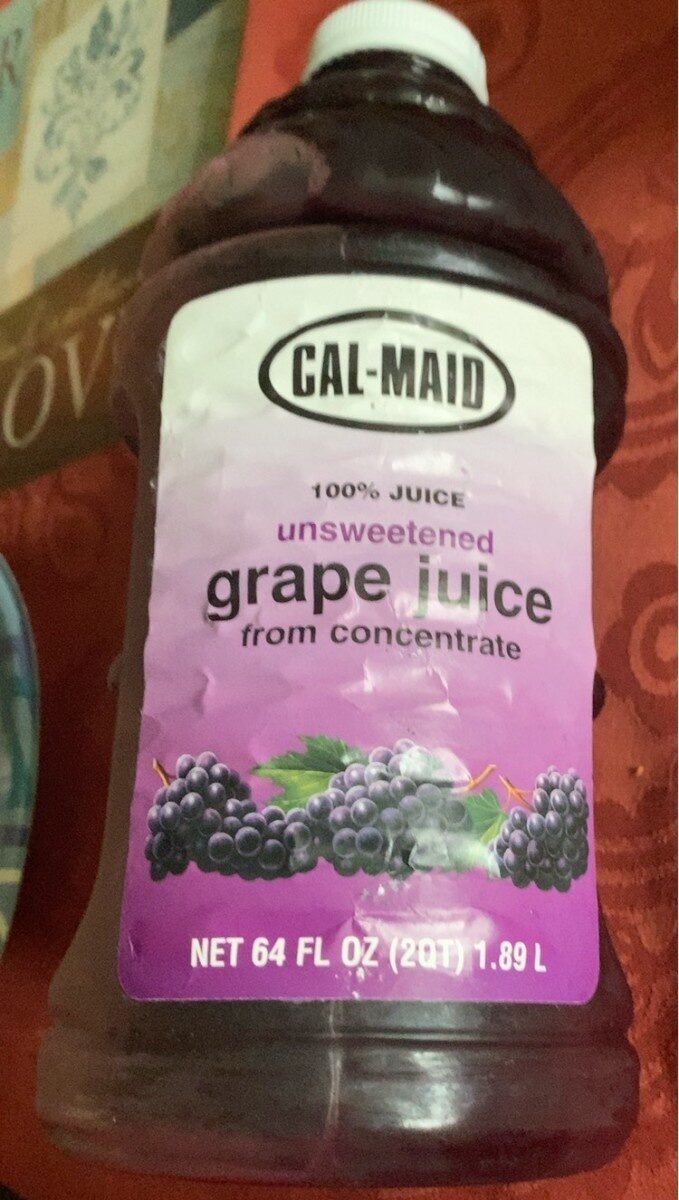 Unsweetened Grape Juice from concentrate - Product