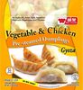 Pre-steamed vegetable & chicken gyoza dumplings - Product