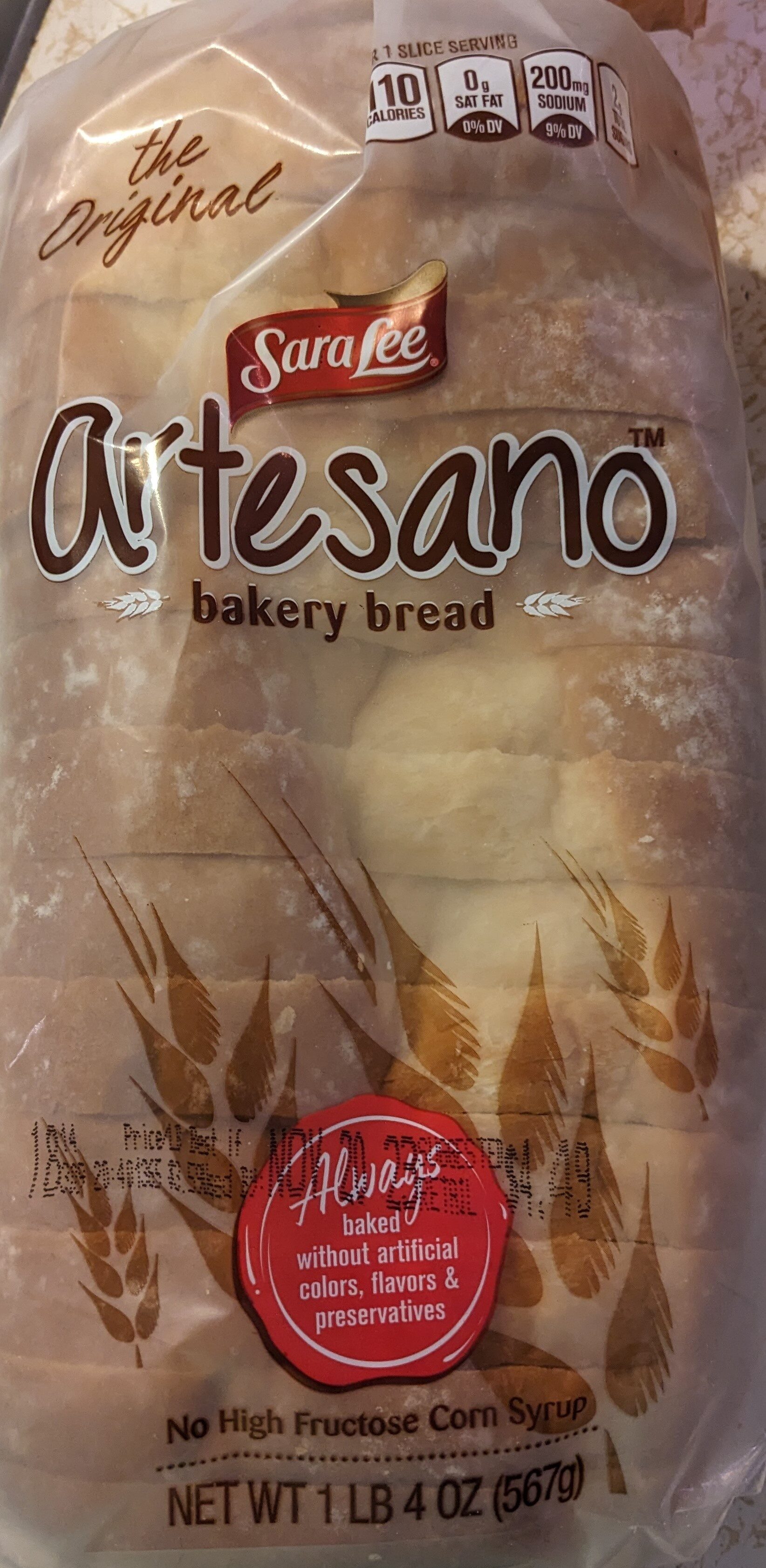 The Original Artesano Bakery Bread - Product