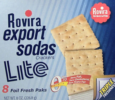 Lite Soda Crackers - Product