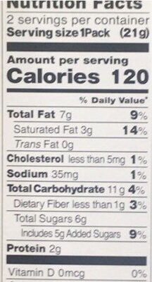 Almond Crush Pocky - Nutrition facts