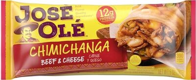 Beef & cheese chimichanga