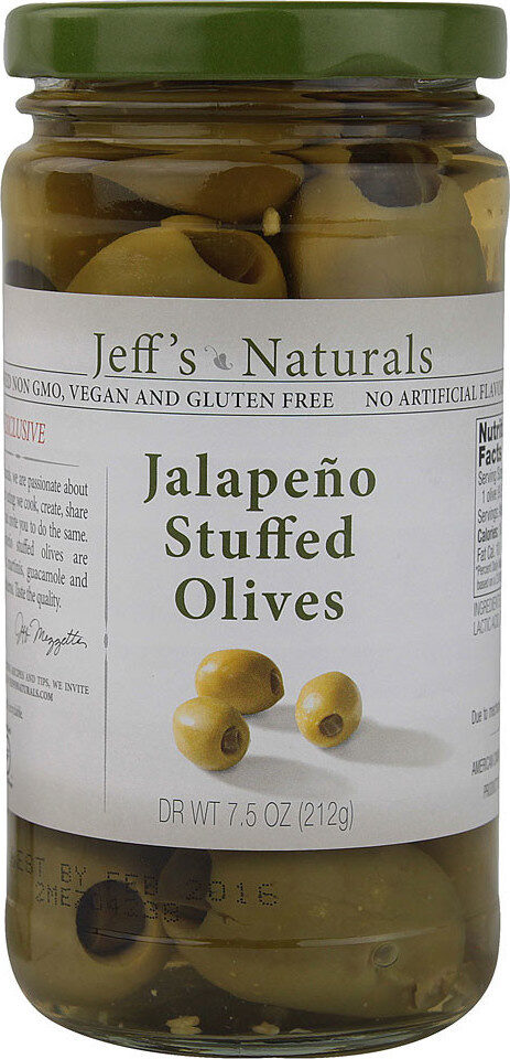 Jalapeno suffed olives - Product