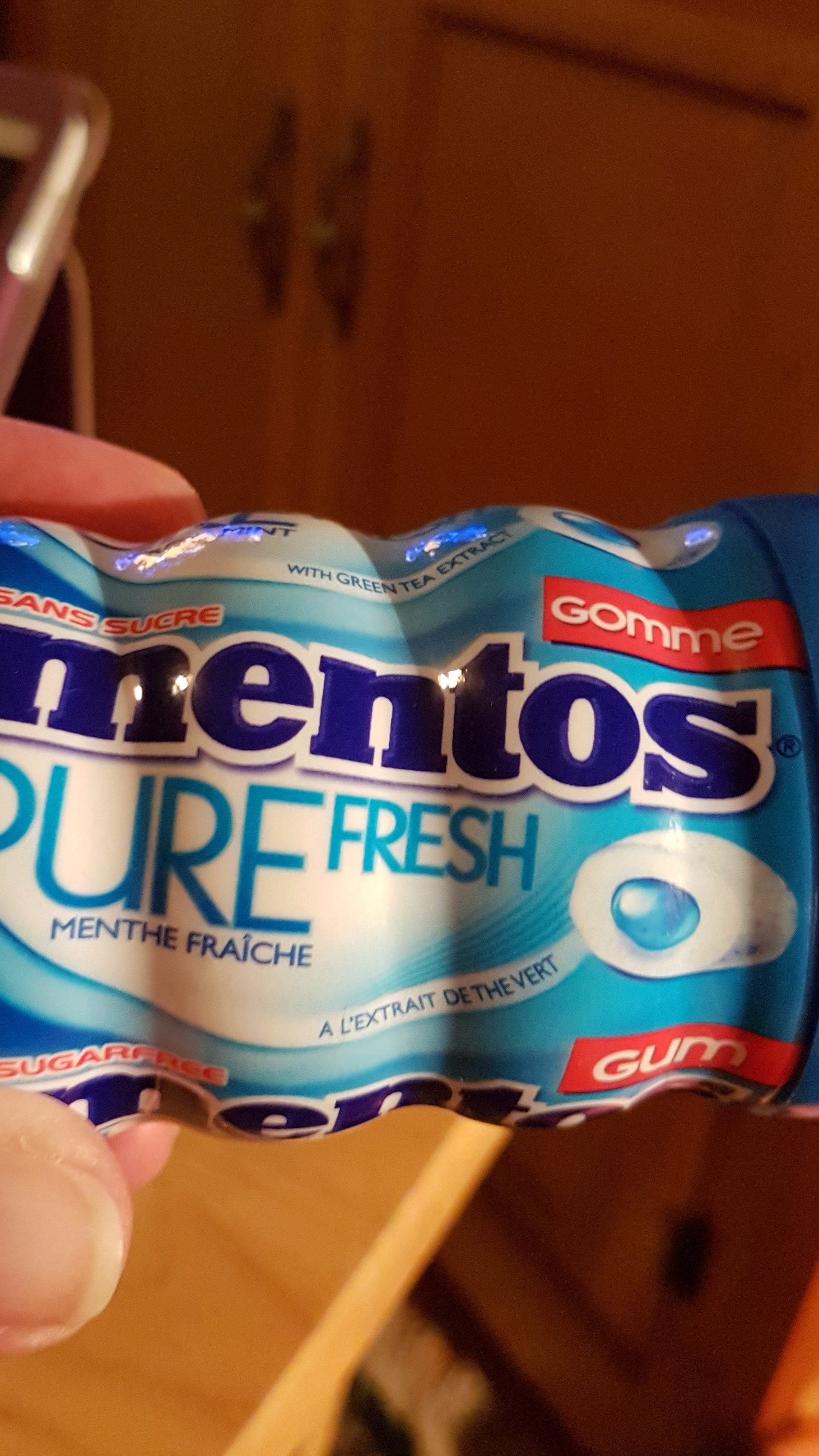 Mentos Sans Sucre, Menthe Fraîche / Fresh Mint - Produit