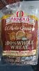 100% whole wheat bread, whole wheat - Produit