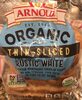 Rustic white thin - sliced bread - Producto