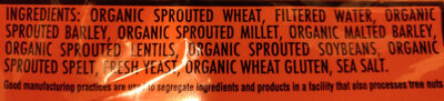 Ezekiel bread original sprouted organic - Ingredients
