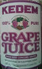 Concord grape juice - Producto