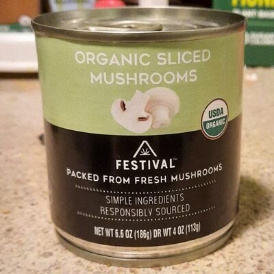 Organic Sliced mushrooms - Product