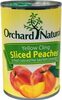 Organic sliced peaches in juice - Product