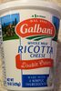 Double Cream Whole Milk Ricotta Cheese - Product