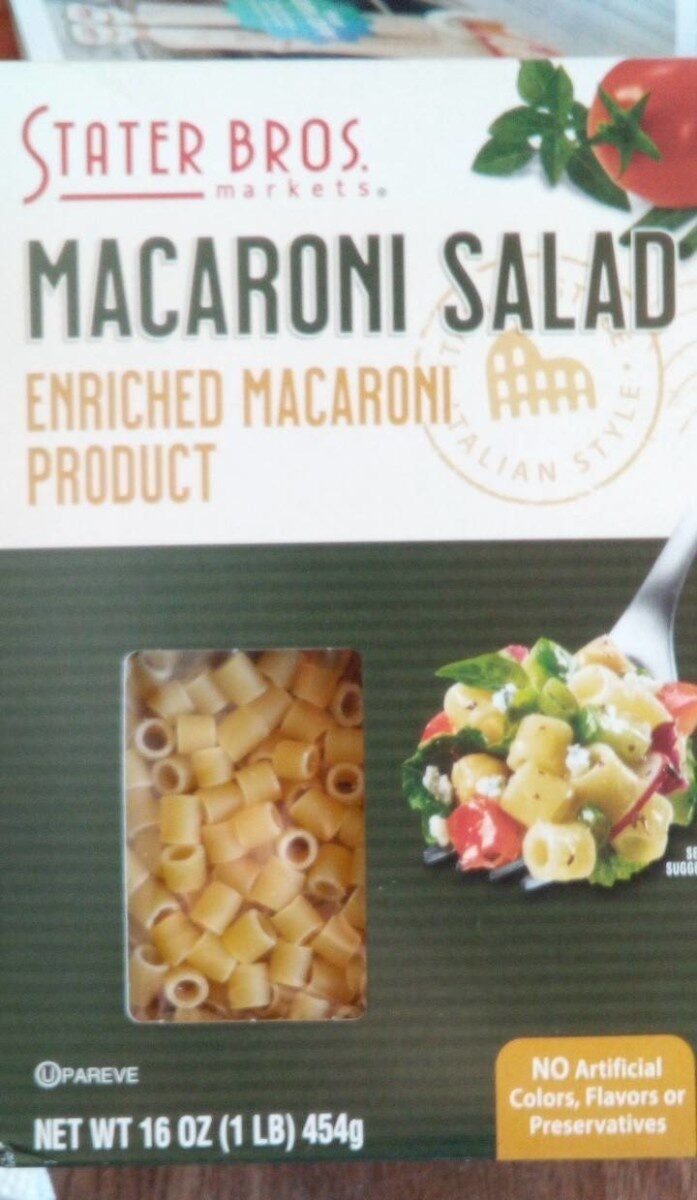 Macaroni salad - Product - en