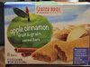 Apple cinnamon fruit and grain cereal bars - Product