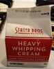 Stater Brothers heavy whipping cream - Product