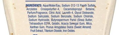 Shea & Almond Oil - Ingredients