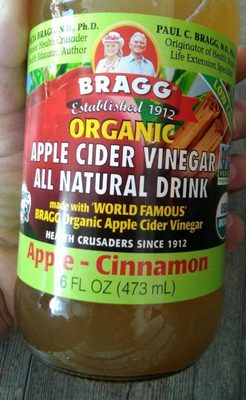 Organic apple - cinnamon apple cider vinegar drink - Product