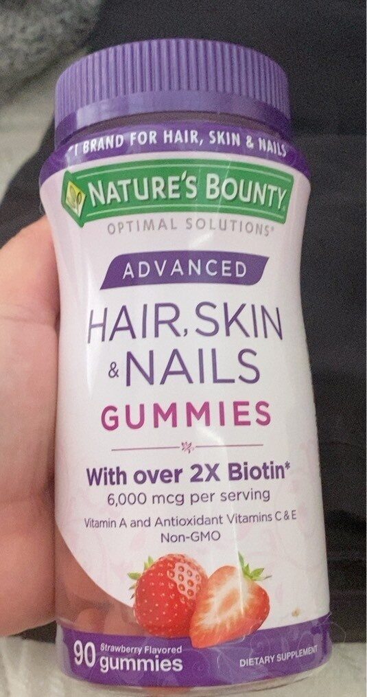 Advanced hair skin and nails - nature's bounty