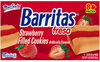 Barritas, fruit filled cookies, strawberry - Product