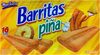 Barritas de pina pineapple filled fruit bars twin packs - Product