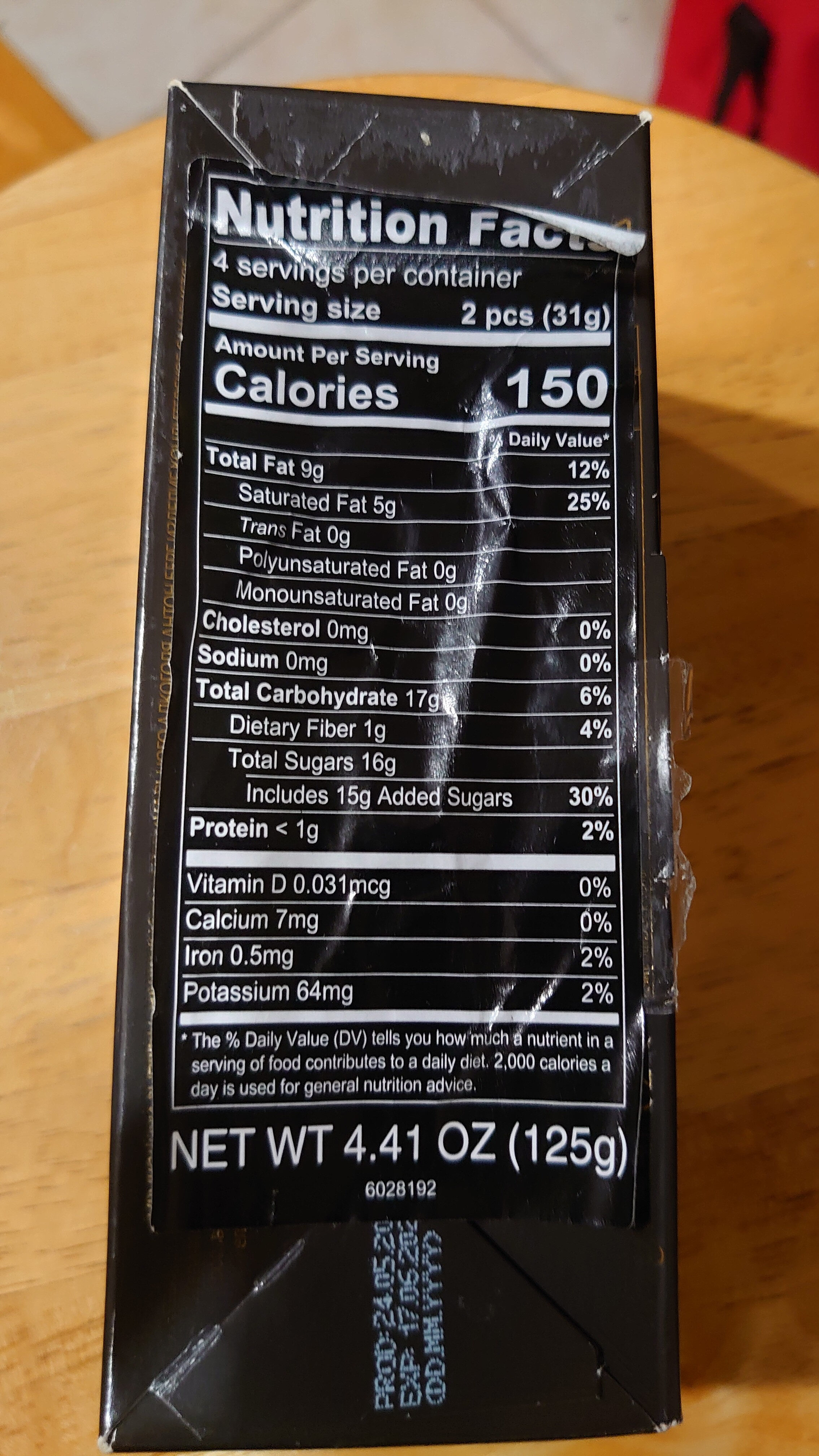Anthony Berg Chocolate Liqueurs - Nutrition facts