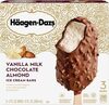 Haagen dazs vanilla & almond ice cream bar - Product