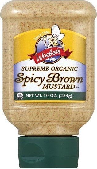 Organic Spicy Brown Mustard - Product