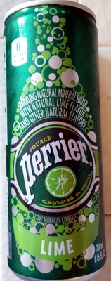 Perrier, sparkling natural mineral water, lime - Product