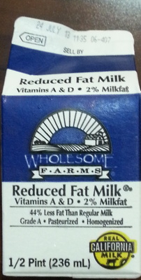 Reduced fat milk - Producto - en