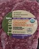 Organic hroubd beef - Prodotto